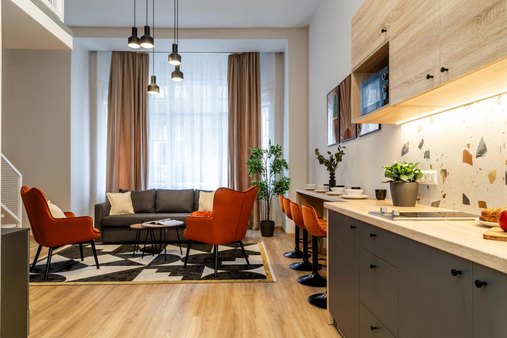 Apartment Fusion In Downtown Budapest